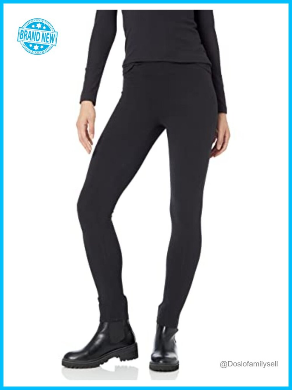 Women's Soft Cotton Viscose Stretch Leggings